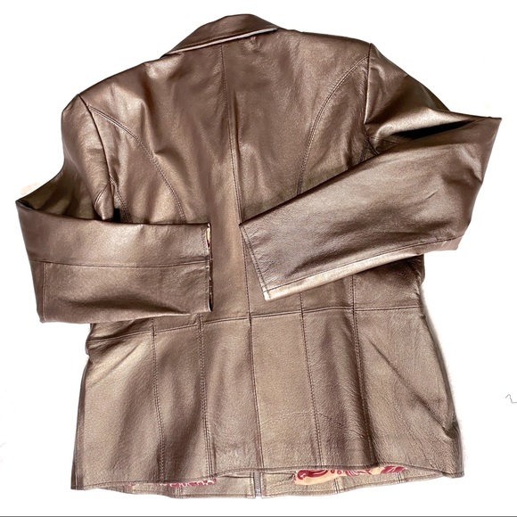 Wilson's Leather Maxima Winter Women's Jacket Copper Metallic - Picture 7 of 17
